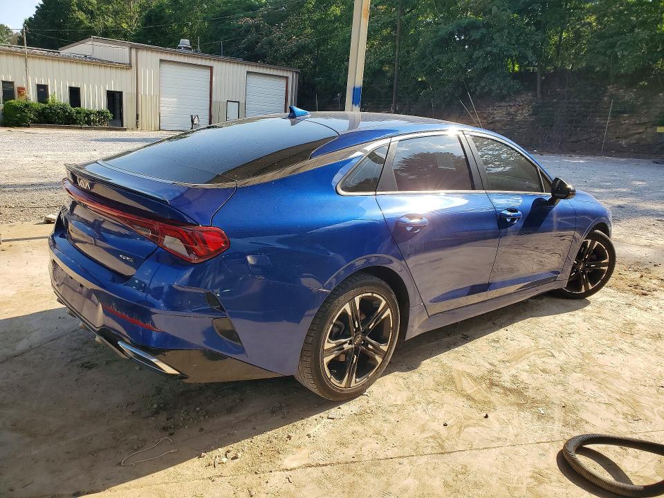 2022 Kia K5 VIN 5XXG64J29NG154328 COPART salvage auction — NORMAL WEAR, Al - Certificate Of Title, sold $10,400 on 2026-07-07 (photo 3)