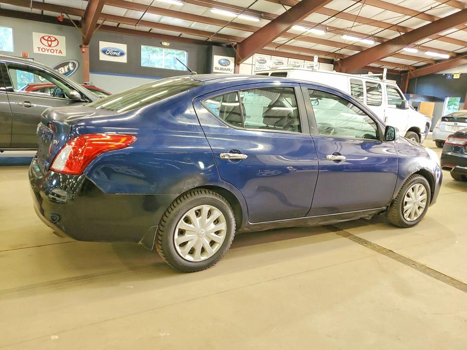 2012 Nissan Versa VIN 3N1CN7AP7CL815289 COPART salvage auction — REAR END, Vt - Certificate Of Title (P), sold $900 on 2026-07-23 (photo 3)