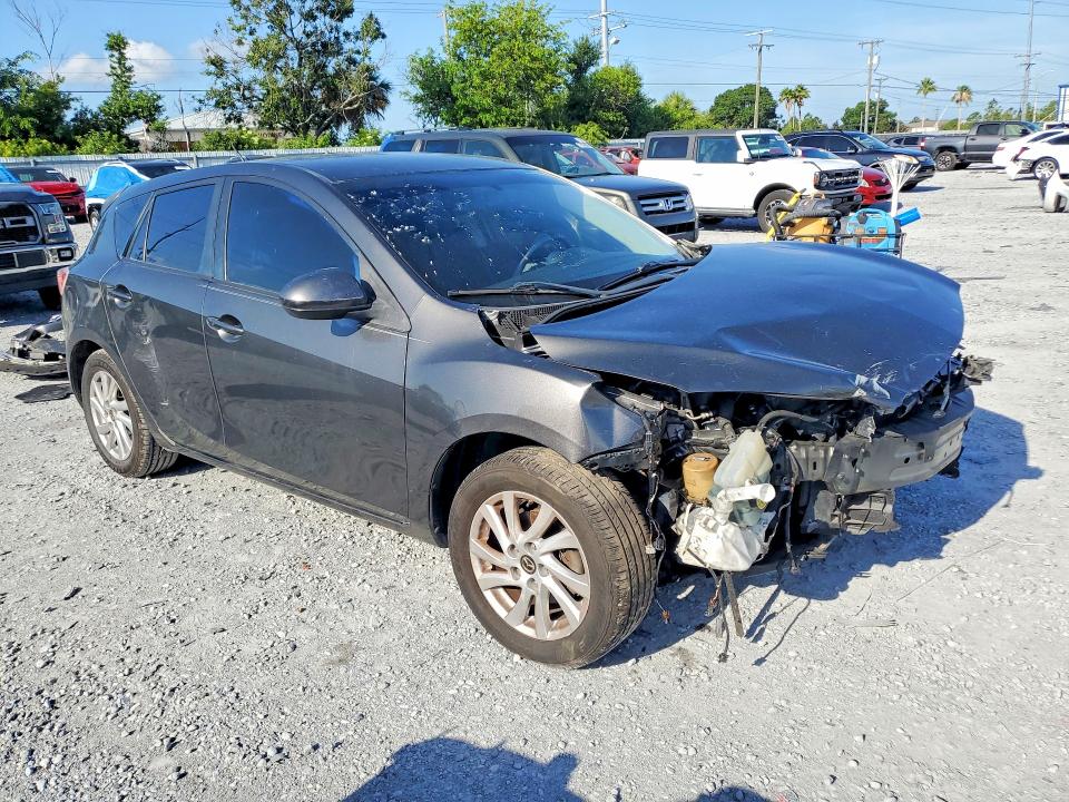 2013 Mazda VIN JM1BL1L72D1724853 COPART salvage auction — FRONT END, Fl - Cert Of Title Slvg Rebuildable, sold $10 on 2026-07-10 (photo 4)