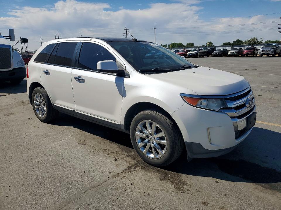 2011 Ford Edge VIN 2FMDK3JCXBBA81236 COPART salvage auction — REAR END, Id - Certificate Of Title, sold $1,150 on 2026-07-02 (photo 4)