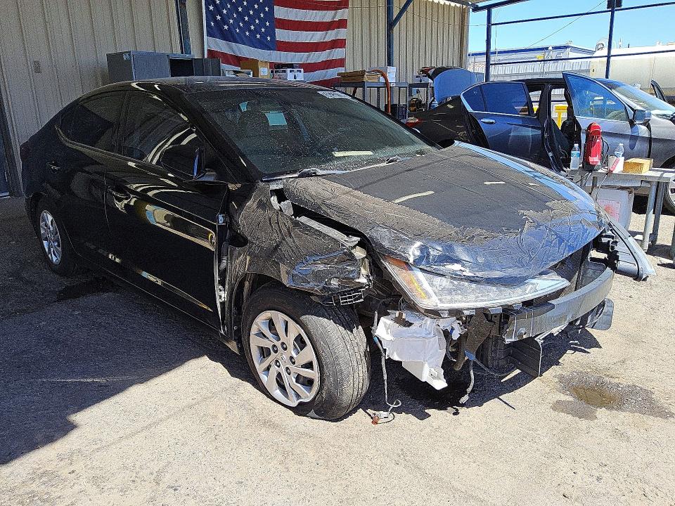 2020 Hyundai Elantra VIN KMHD74LF2LU997094 COPART salvage auction — FRONT END, Tx - Certificate Of Title, sold $1,550 on 2026-07-16 (photo 4)
