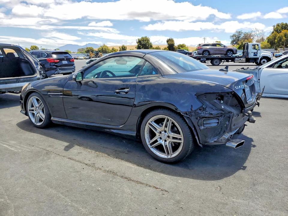 2012 Mercedes-benz Slk-klasse VIN WDDPK4HA0CF046688 COPART salvage auction — REAR END, Ca - Salvage Certificate, sold $2,850 on 2026-07-13 (photo 2)