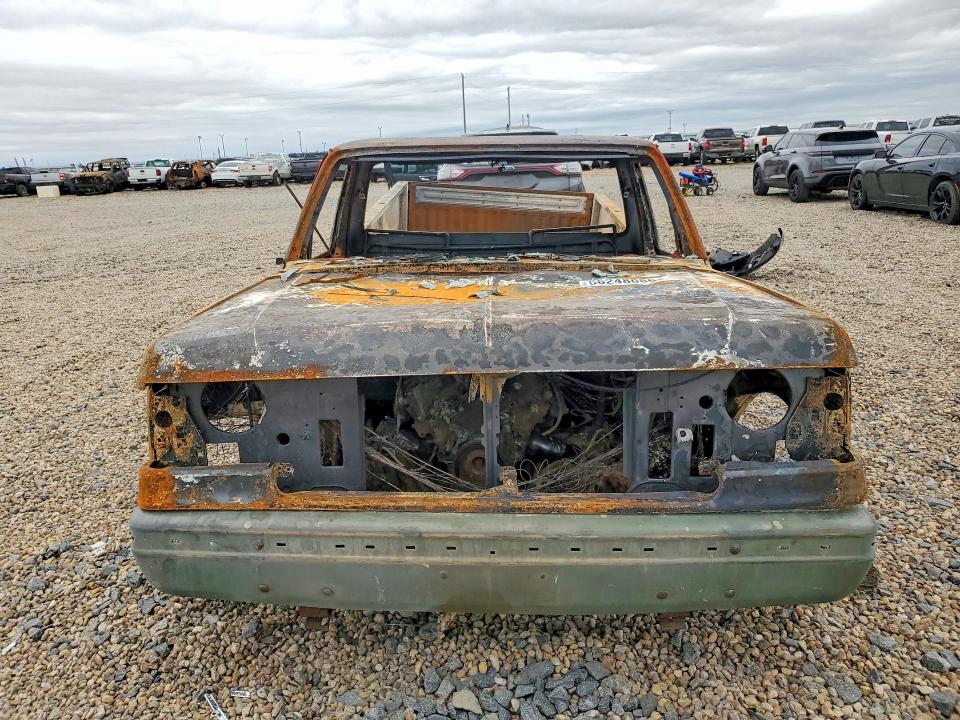 1989 Ford F-250 VIN 1FTHF26H6KKA00425 COPART salvage auction — BURN, Tx - Nonrepairable Title, sold $90 on 2026-07-07 (photo 5)
