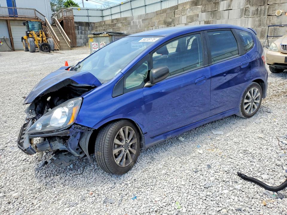 2013 Honda VIN JHMGE8H54DC079514 COPART salvage auction — FRONT END, Ky - Cert Of Title-Salvage, sold $325 on 2026-07-24 (photo 1)