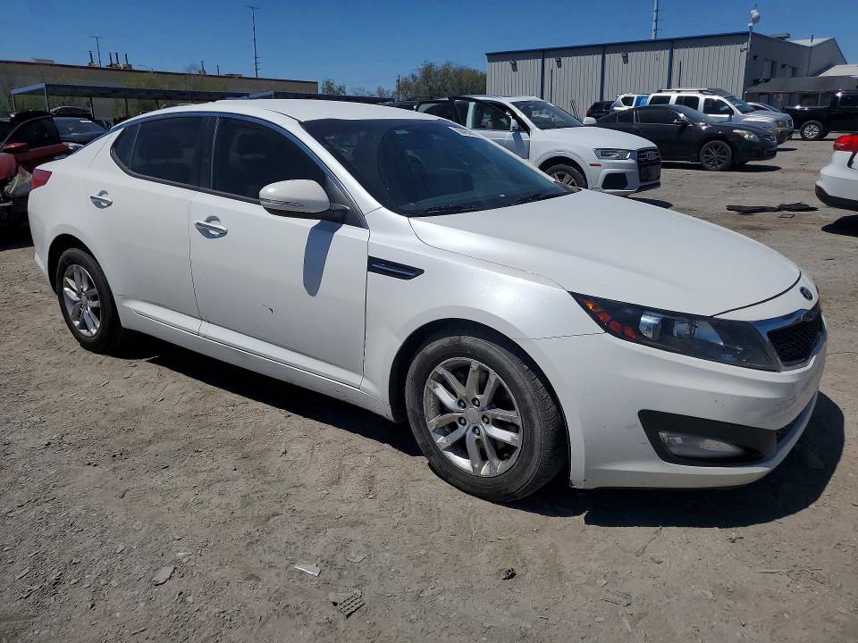 2013 Kia VIN KNAGM4A75D5440226 COPART salvage auction — FRONT END, Nv - Salvage Title, sold $1,350 on 2026-07-28 (photo 4)