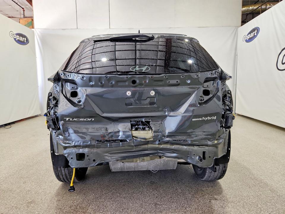 2025 Hyundai Tucson VIN KM8JEDD12SU387089 COPART salvage auction — REAR END, Ca - Salvage Certificate, sold $15,500 on 2026-07-31 (photo 6)