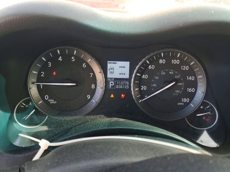 2011 Infiniti M VIN JN1BY1AR3BM373262 COPART salvage auction — FRONT END, Tx - Certificate Of Title, sold $375 on 2026-07-28 (photo 9)