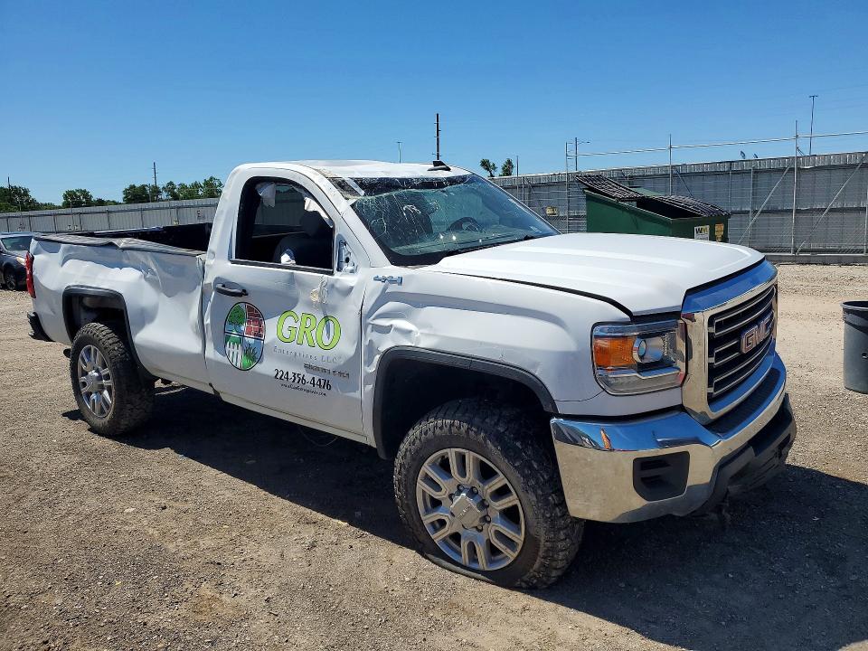 2017 Gmc SIERRA VIN 1GT02REG3HZ236427 COPART salvage auction — ALL OVER, IA - CERT OF TITLE-SALVAGE TITLE, sold $7,000 on 2026-07-22 (photo 4)