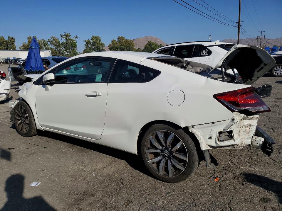 2015 Honda VIN 2HGFG3B04FH525458 COPART salvage auction — FRONT END, Ca - Salvage Certificate, sold $1,300 on 2026-07-02 (photo 2)