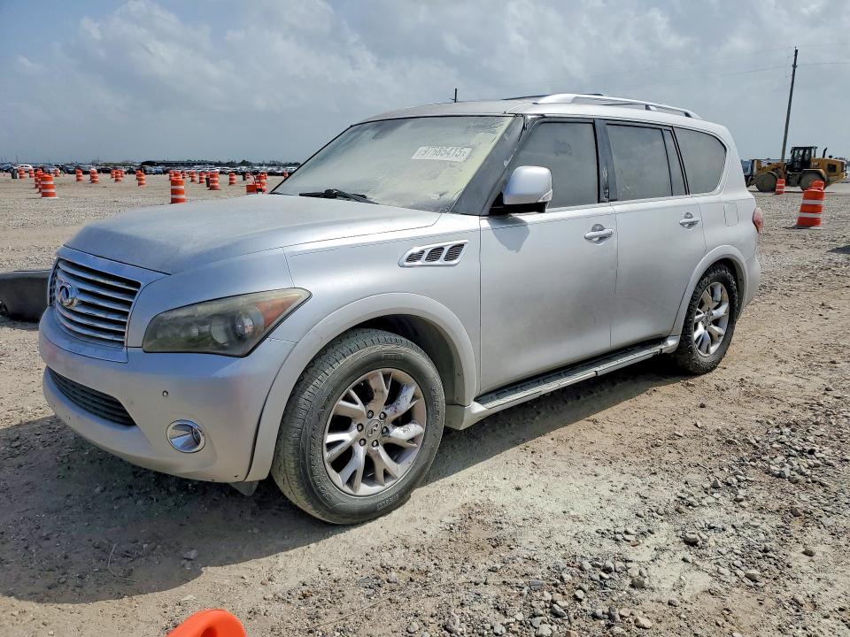 2011 Infiniti Qx56 VIN JN8AZ2ND2B9701188 COPART salvage auction — MINOR DENT/SCRATCHES, Tx - Certificate Of Title (P), sold $1,450 on 2026-07-23 (photo 1)
