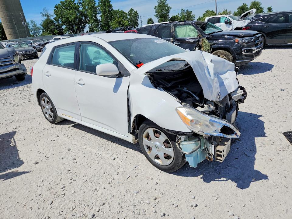 2009 Toyota Matrix VIN 2T1KU40E29C092778 COPART salvage auction — FRONT END, Mi - Certificate Of Title, sold $450 on 2026-07-09 (photo 4)