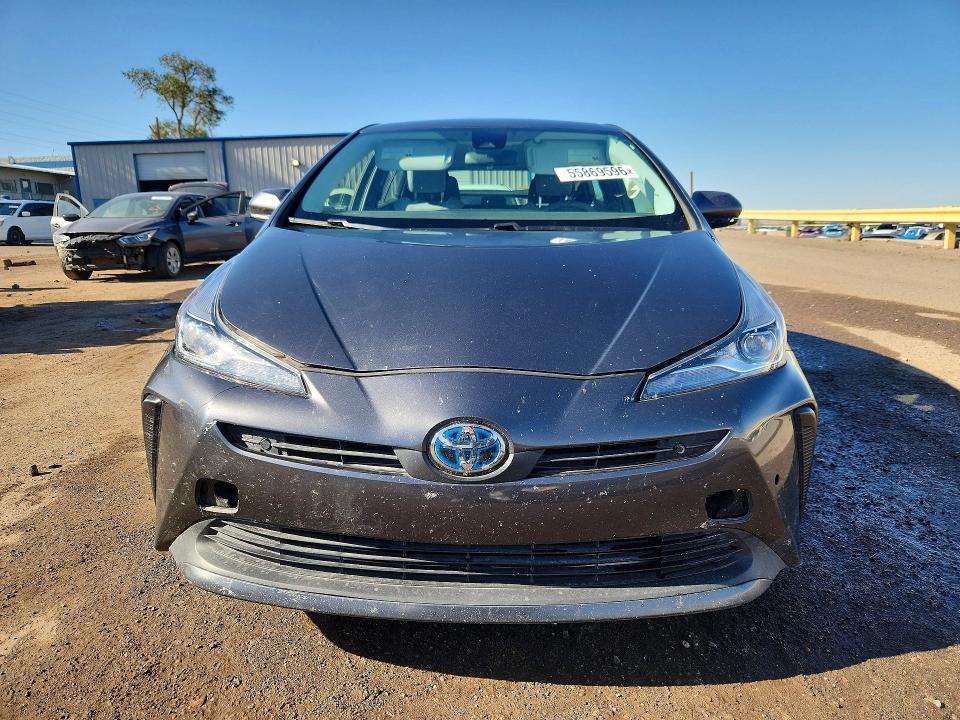 2019 Toyota Prius VIN JTDKARFU6K3071869 COPART salvage auction — SIDE, Nm - Cert Of Title-Salvage, sold $550 on 2026-07-30 (photo 5)