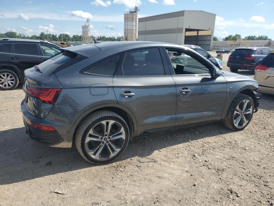 2023 Audi VIN WA16AAFY7P2069870 COPART salvage auction — FRONT END, Ks - Cert Of Title-Salvage, sold $12,800 on 2026-07-21 (photo 3)