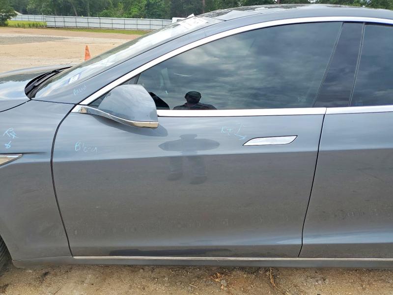 2014 Tesla VIN 5YJSA1H11EFP32154 COPART salvage auction — REAR END, TX - SALVAGE VEHICLE TITLE (P), sold $2,300 on 2026-07-27 (photo 7)