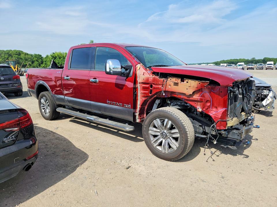 2024 Nissan TITAN VIN 1N6AA1FBXRN110809 COPART salvage auction — FRONT END, Ma - Cert Of Title-Salvage, sold $18,600 on 2026-07-15 (photo 4)