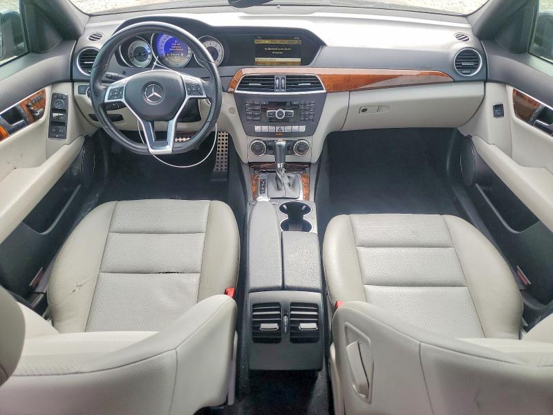 2012 Mercedes-benz VIN WDDGF4HB0CA644287 COPART salvage auction — UNDERCARRIAGE, Ca - Salvage Certificate, sold $1,250 on 2026-08-18 (photo 8)