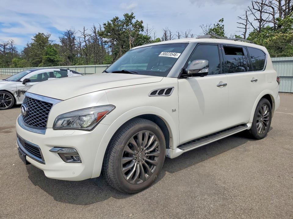 2015 Infiniti VIN JN8AZ2NE0F9082279 COPART salvage auction — ROOF, Ny - Mv-907A Salvage Certificate, sold $4,050 on 2026-07-27 (photo 1)