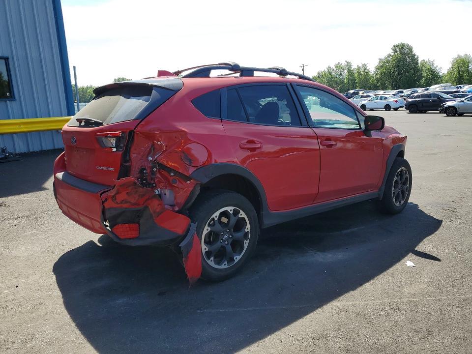 2023 Subaru VIN JF2GTAEC1PH263884 COPART salvage auction — FRONT END, Or - Salvage Title Certificate, sold $1,550 on 2026-07-27 (photo 3)