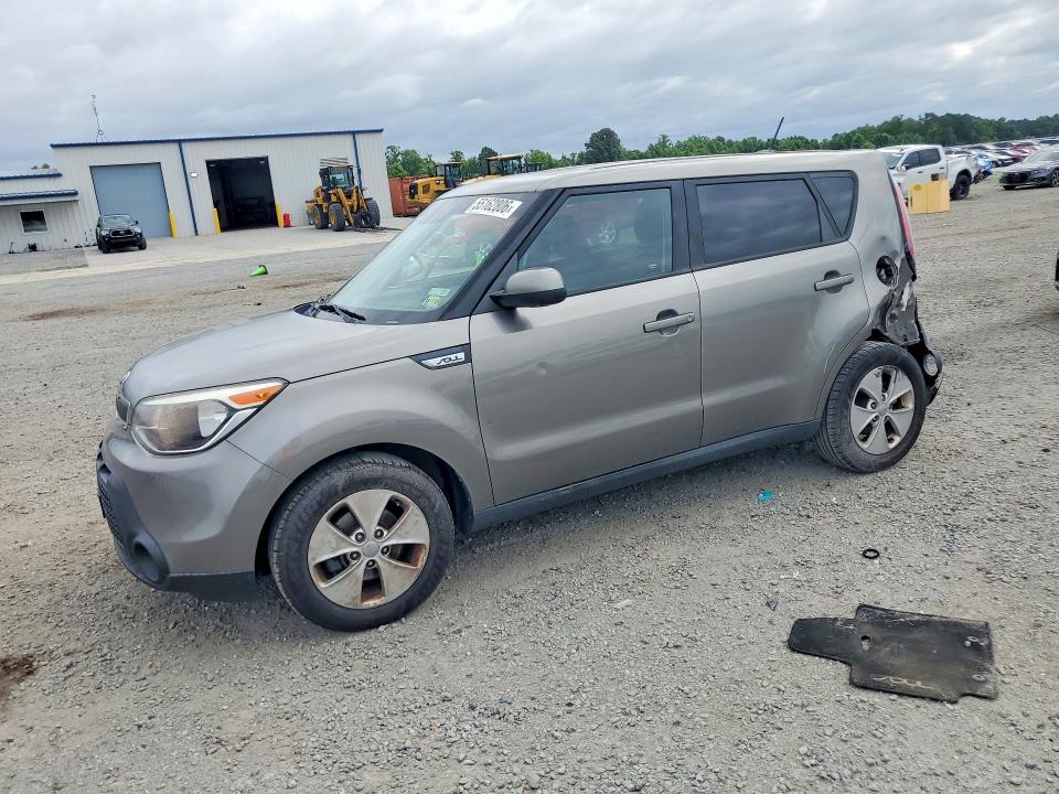 2015 Kia Soul VIN KNDJN2A25F7146282 COPART salvage auction — REAR END, Nc - Salvage Certificate Of Title, sold $925 on 2026-07-06 (photo 1)