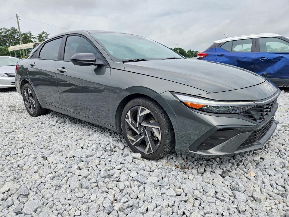 2025 Hyundai Elantra VIN KMHLM4DG8SU981959 COPART salvage auction — FRONT END, Ga - Cert Of Title-Salvage, sold $6,200 on 2026-07-30 (photo 4)