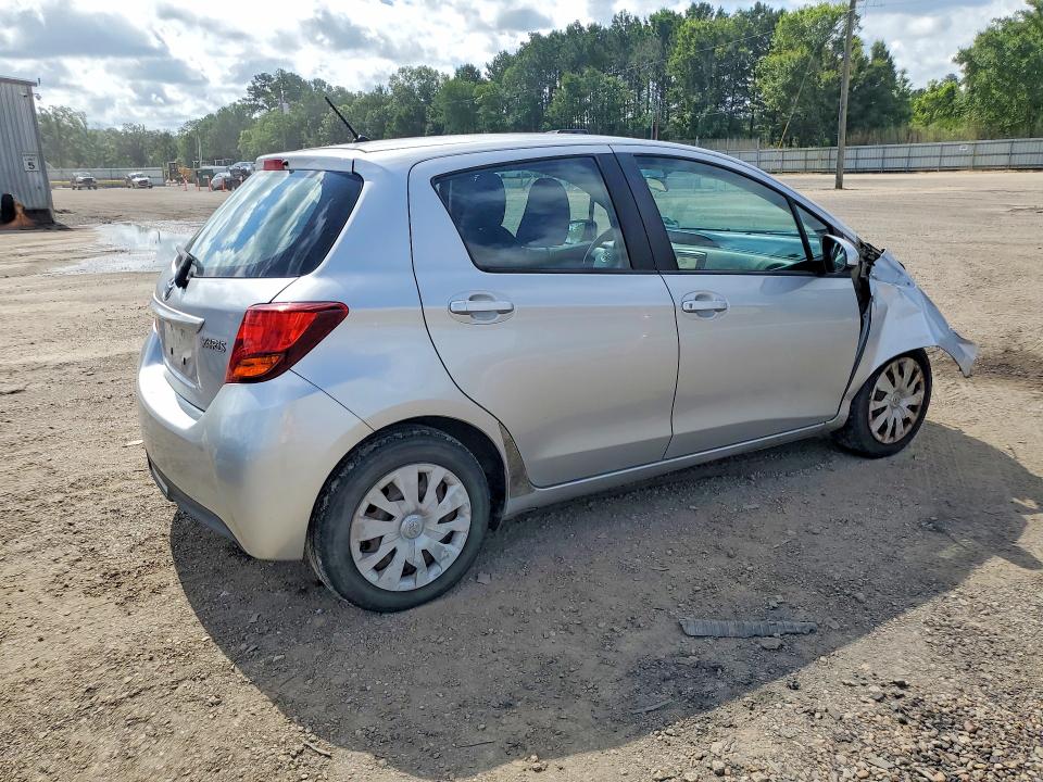 2016 Toyota Yaris VIN VNKKTUD37GA063717 COPART salvage auction — FRONT END, LA - CERT OF TITLE-SALVAGE, sold $2,000 on 2026-07-31 (photo 3)