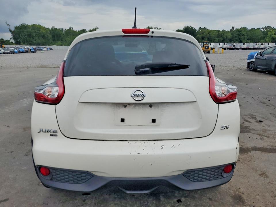 2015 Nissan Juke VIN JN8AF5MR8FT506096 COPART salvage auction — REAR END, Fl - Certificate Of Title, sold $475 on 2026-07-02 (photo 6)
