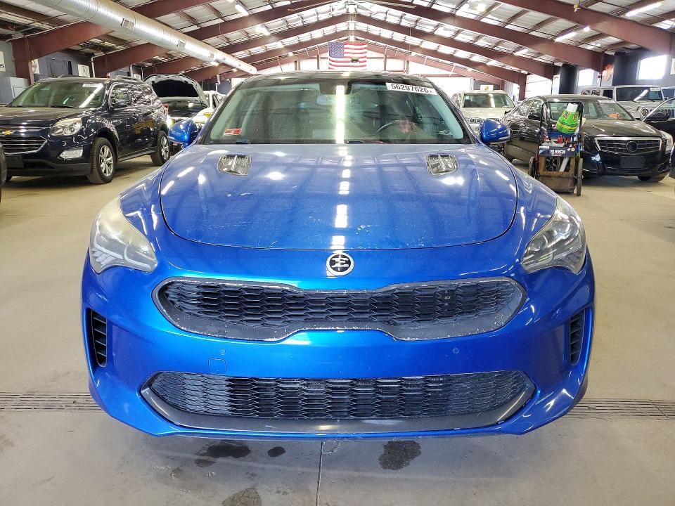2018 Kia Stinger VIN KNAE25LA8J6025967 COPART salvage auction — FRONT END, Ri - Certificate Of Title, sold $6,400 on 2026-07-09 (photo 5)