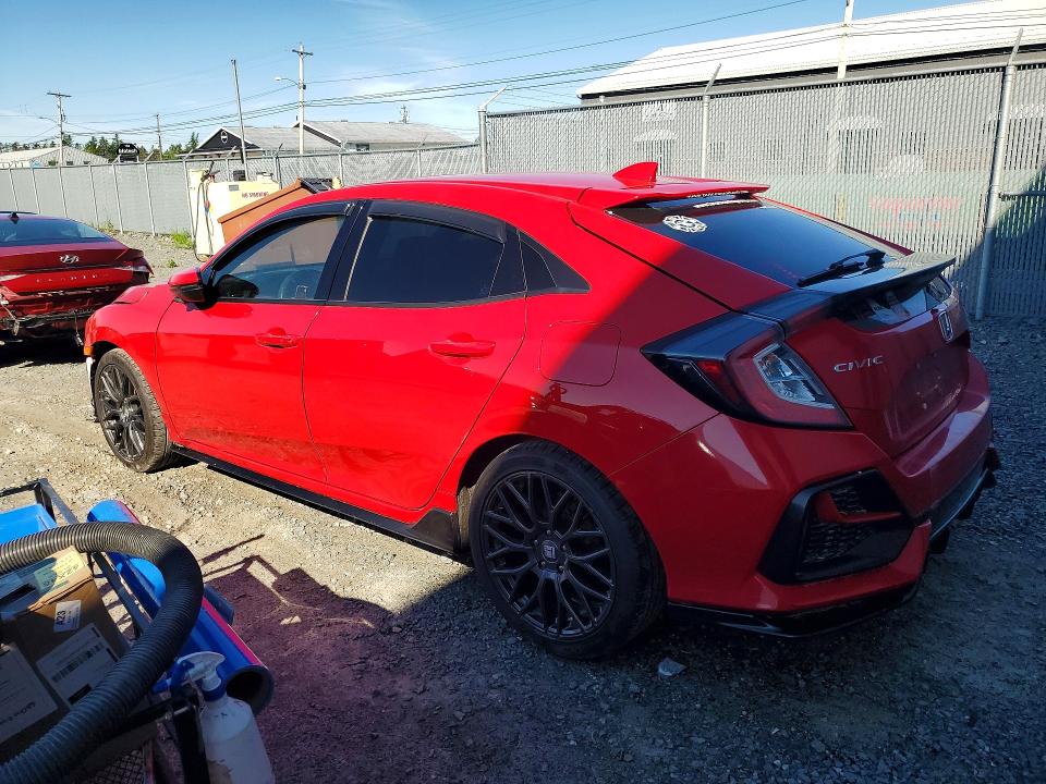 2020 Honda Civic VIN SHHFK7G98LU300942 COPART salvage auction — FRONT END, Ns - Salvage Title, sold $15 on 2026-07-30 (photo 2)