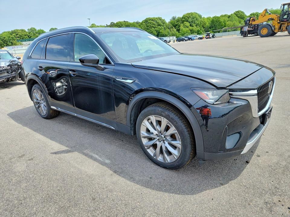 2025 Mazda Cx-90 VIN JM3KKEHD8S1218196 COPART salvage auction — MECHANICAL, Tx - Certificate Of Title, sold $21,300 on 2026-07-20 (photo 4)