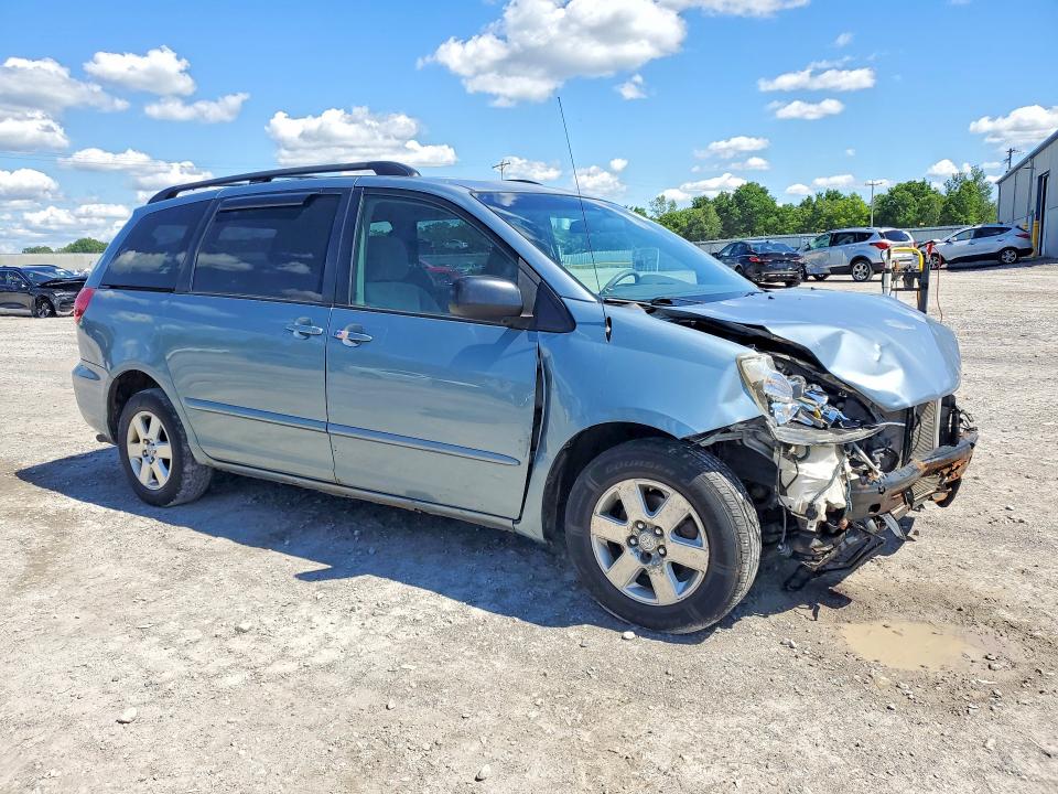 2010 Toyota Sienna VIN 5TDKK4CC9AS305429 COPART salvage auction — FRONT END, Ny - Mv-907A Salvage Certificate, sold $225 on 2026-07-13 (photo 4)