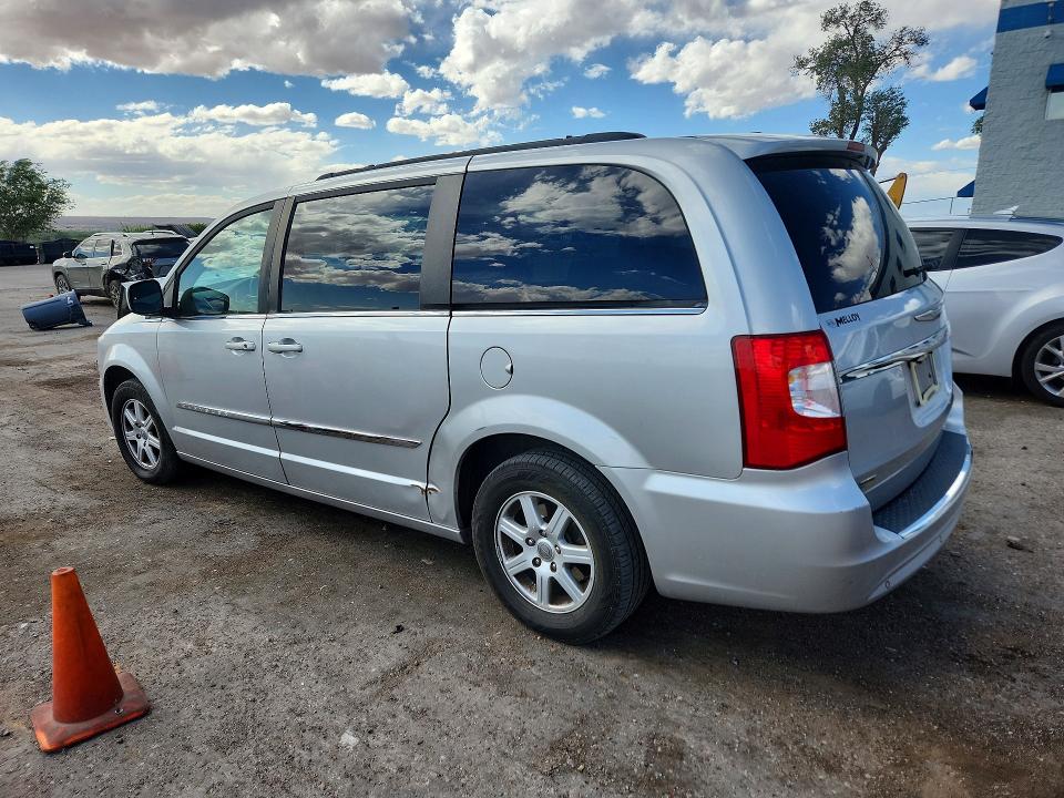 2011 Chrysler Town & country VIN 2A4RR5DG5BR708510 COPART salvage auction — FRONT END, NM - CERT OF TITLE-SALVAGE (P), sold $550 on 2026-07-09 (photo 2)