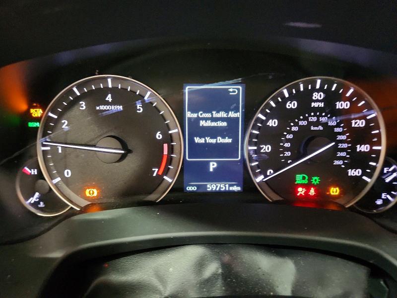 2022 Lexus VIN 2T2HZMDA9NC353347 COPART salvage auction — SIDE, Va - Cert Of Title - Salvage, sold $11,700 on 2026-07-31 (photo 9)
