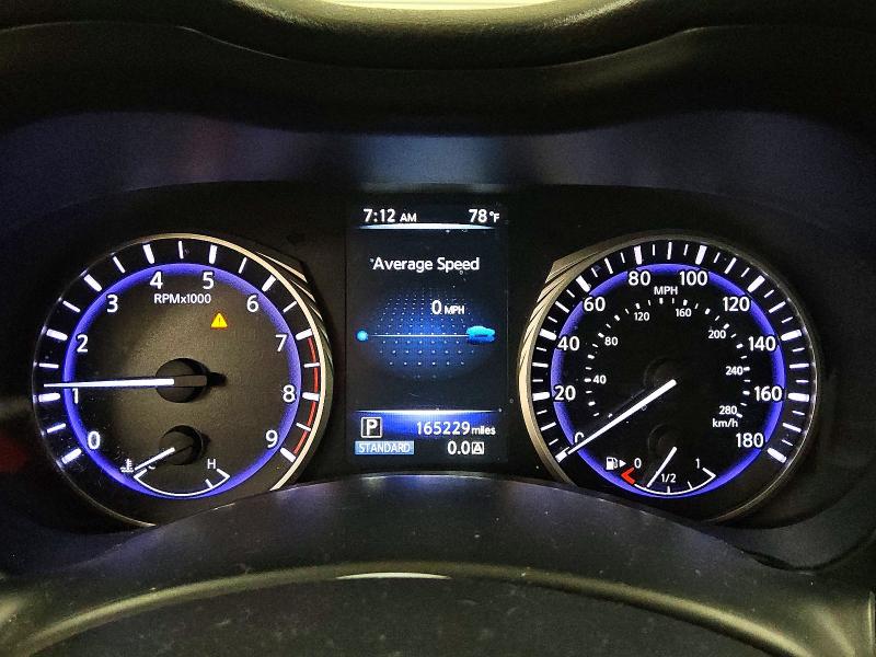 2016 Infiniti Q50 VIN JN1EV7AP5GM306516 COPART salvage auction — MINOR DENT/SCRATCHES, TX - CERTIFICATE OF TITLE, sold $1,950 on 2026-07-14 (photo 9)