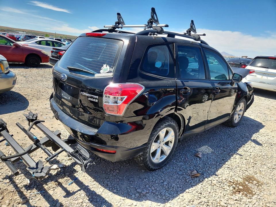 2015 Subaru Forester VIN JF2SJABCXFH819466 COPART salvage auction — FRONT END, Ut - Salvage Certificate, sold $150 on 2026-07-17 (photo 3)