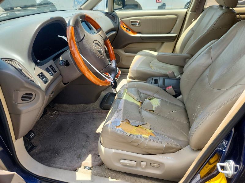 2001 Lexus Rx VIN JTJGF10U810084119 COPART salvage auction — FRONT END, Tx - Salvage Vehicle Title, sold $525 on 2026-07-09 (photo 7)