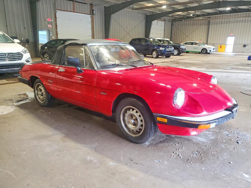 1986 Alfa romeo Giulia VIN ZARBA5414G1043255 COPART salvage auction — SIDE, Pa - Certificate Of Salvage, sold $550 on 2026-07-22 (photo 4)