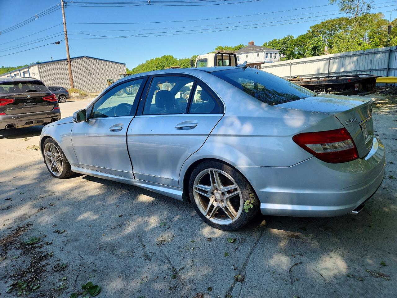 2011 Mercedes-Benz C-Class VIN WDDGF8BB9BR148615 COPART salvage auction — Normal Wear, MA - CERTIFICATE OF TITLE, sold $575 on 2026-07-01 (photo 2)