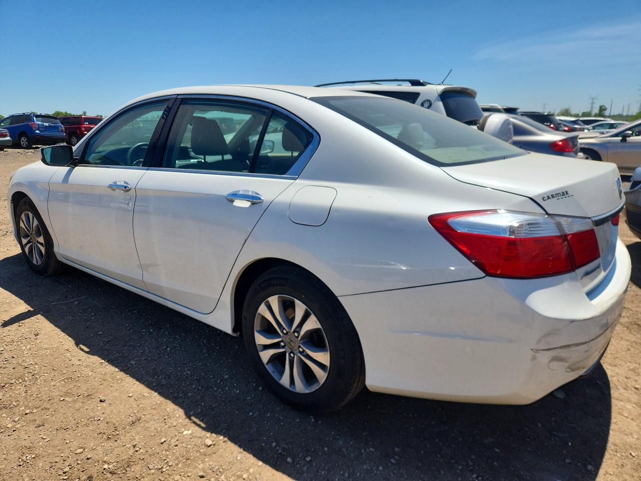 2014 Honda Accord VIN 1HGCR2F30EA257579 COPART salvage auction — Rear End, IL - SALVAGE CERTIFICATE, sold $3,600 on 2026-07-09 (photo 2)