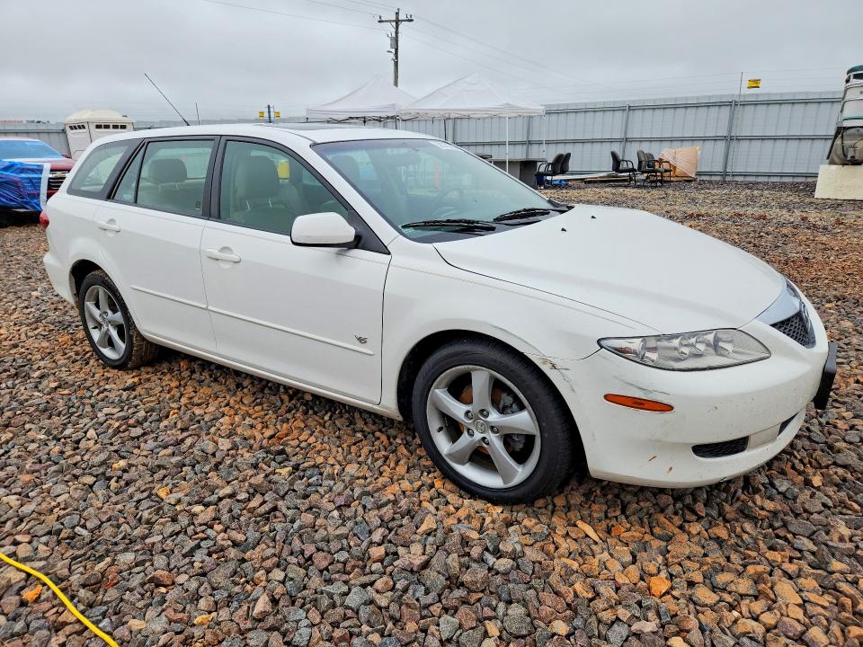 2005 Mazda 6 VIN 1YVHP82D355M00345 COPART salvage auction — FRONT END, Mo - Salvage Certificate Of Title, sold $250 on 2026-07-22 (photo 4)