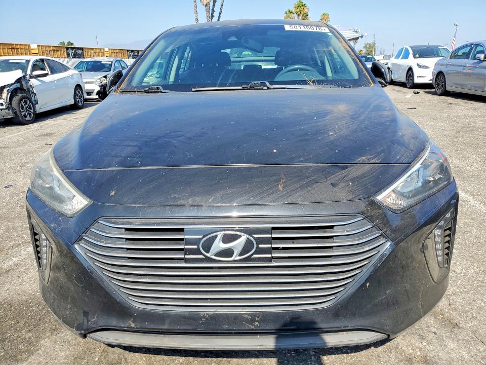 2018 Hyundai Ioniq VIN KMHC75LC4JU062650 COPART salvage auction — REAR END, Ca - Dis/Dlr/Exp Only Clean Title, sold $1,450 on 2026-07-26 (photo 5)