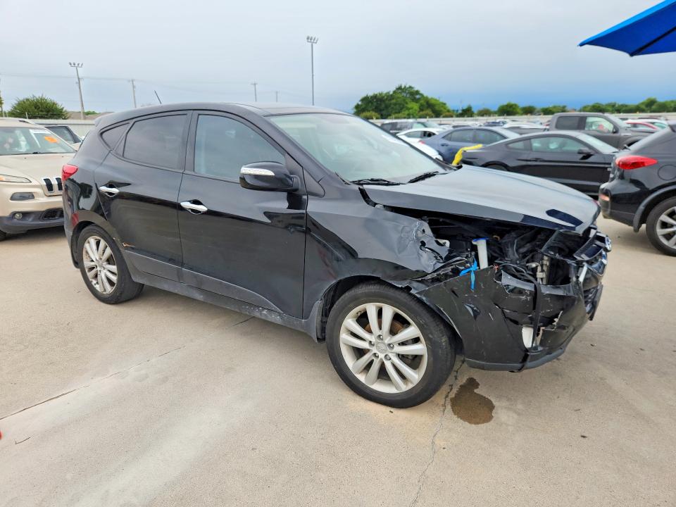 2011 Hyundai Tucson VIN KM8JU3AC8BU229701 COPART salvage auction — FRONT END, Tx - Salvage Vehicle Title, sold $1,300 on 2026-07-27 (photo 4)