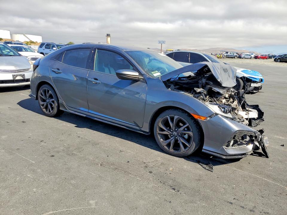 2017 Honda Civic VIN SHHFK7H45HU420577 COPART salvage auction — FRONT END, CA - SALVAGE CERTIFICATE, sold $425 on 2026-07-13 (photo 4)