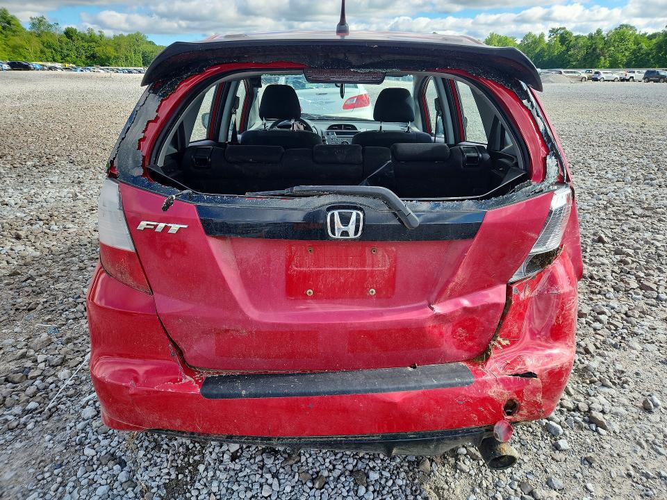 2010 Honda Fit VIN JHMGE8H43AS002240 COPART salvage auction — FRONT END, OH - CERT OF TITLE-SALVAGE, sold $425 on 2026-07-02 (photo 6)