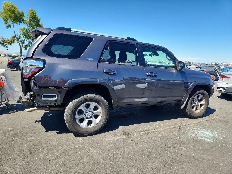2023 Toyota VIN JTEEU5JR8P5301838 COPART salvage auction — REAR END, Ca - Salvage Certificate, sold $14,500 on 2026-07-08 (photo 3)