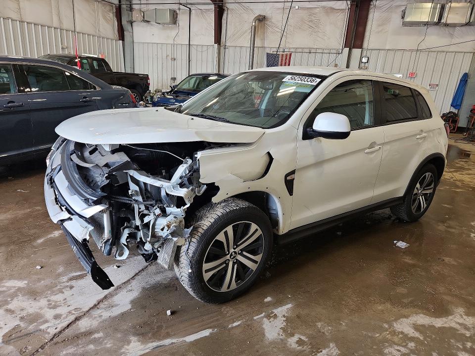 2021 Mitsubishi VIN JA4ARUAU7MU031435 COPART salvage auction — FRONT END, Wi - Cert Of Title-Salvage Vehicle, sold $2,850 on 2026-07-20 (photo 1)