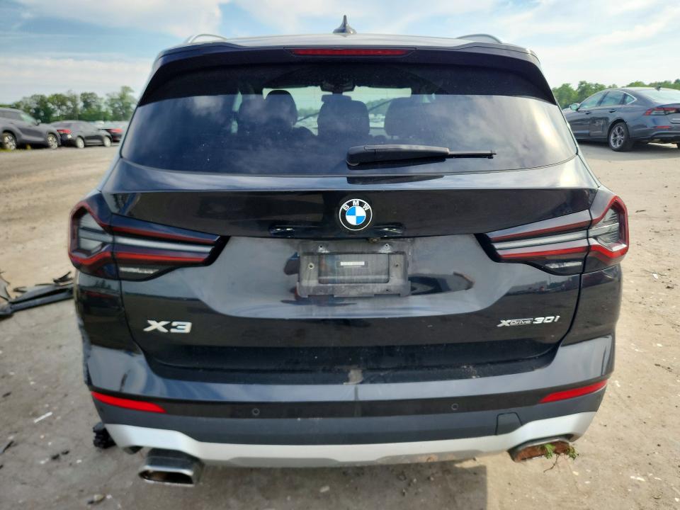 2022 BMW X3 VIN 5UX53DP00N9K58319 COPART salvage auction — FRONT END, Va - Cert Of Title - Salvage, sold $4,850 on 2026-07-29 (photo 6)