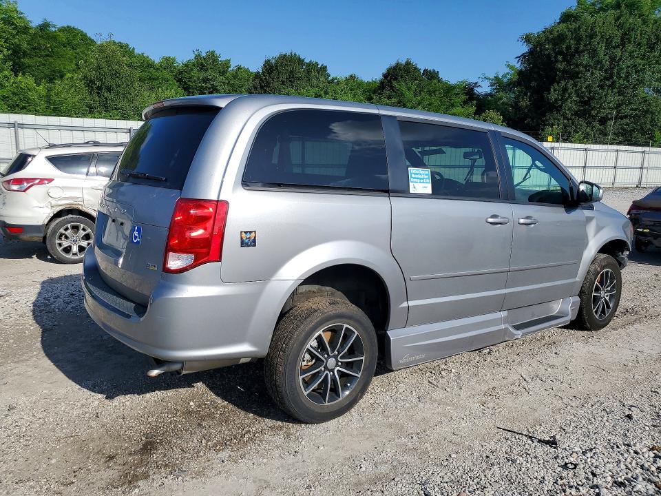 2016 Dodge Caravan VIN 2C4RDGCG5GR314675 COPART salvage auction — FRONT END, Ar - Cert Of Title-Salvage, sold $11,100 on 2026-09-21 (photo 3)