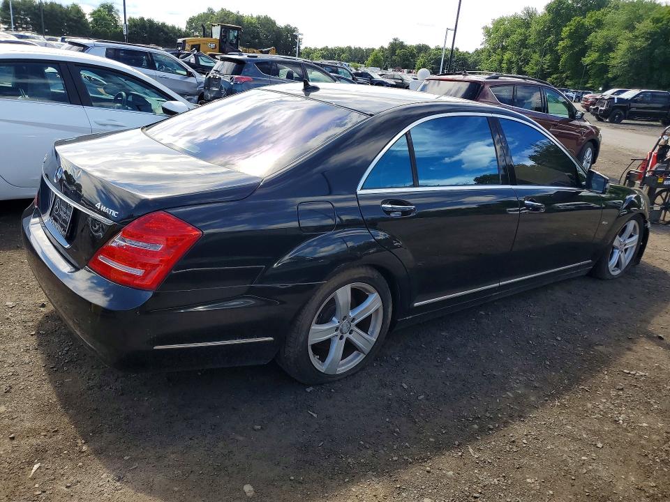 2012 Mercedes-benz S class VIN WDDNG9EB4CA448665 COPART salvage auction — FRONT END, Ma - Certificate Of Title (P), sold $2,500 on 2026-07-02 (photo 3)