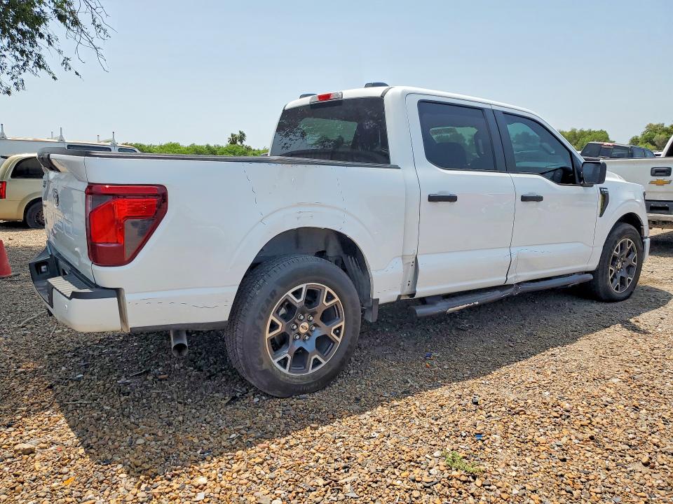 2024 Ford F-150 lightning VIN 1FTEW2K54RFA57501 COPART salvage auction — ALL OVER, TX - SALVAGE VEHICLE TITLE (P), sold $14,700 on 2026-08-19 (photo 3)