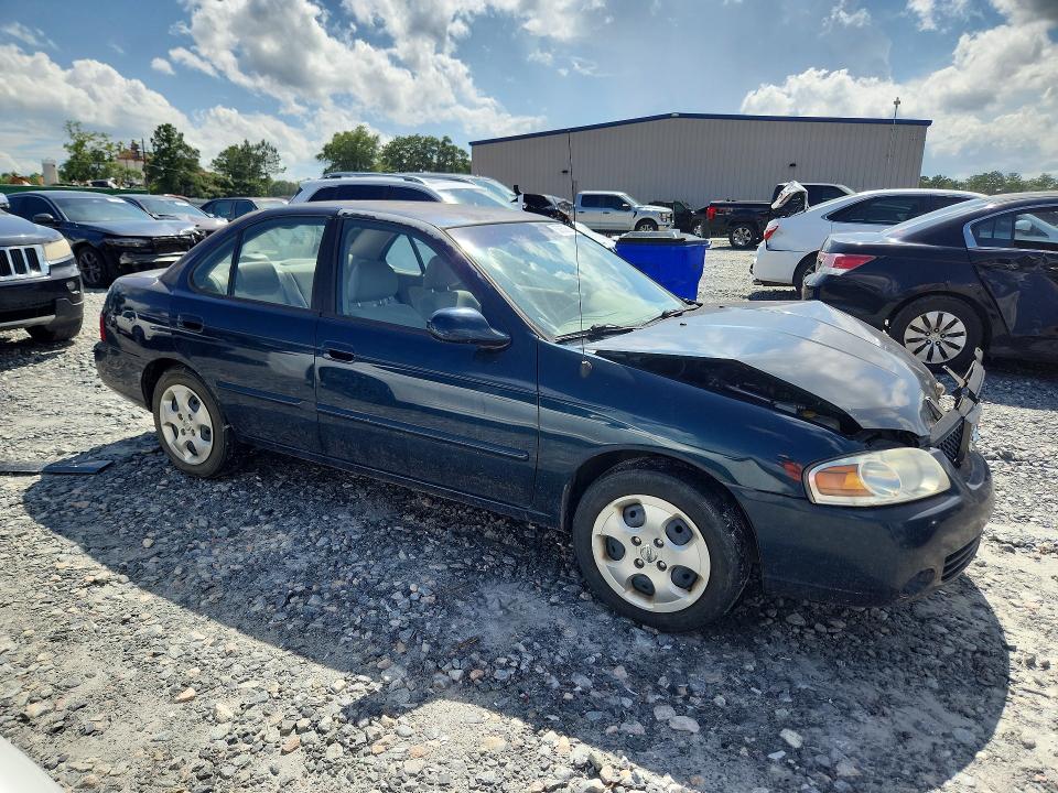 2004 Nissan Sentra VIN 3N1CB51D54L822214 COPART salvage auction — FRONT END, Ga - Cert Of Title-Salvage, sold $300 on 2026-07-02 (photo 4)